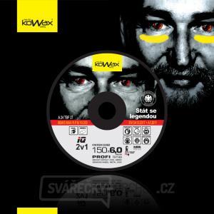 KOWAX IQ 2in1 150x6,0 Schleifscheibe KOWAX IQ 2in1 150x6,0 Schleifscheibe gallery main image