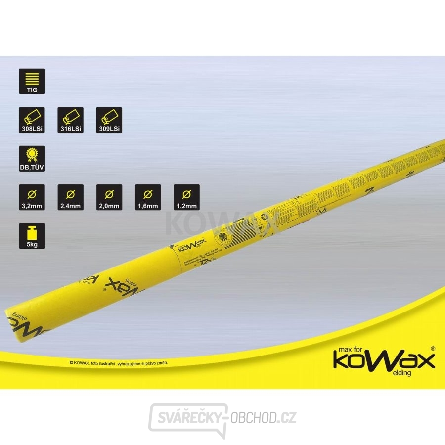 309L WIG 1.6mm 5kg Kowax Schweißdraht  