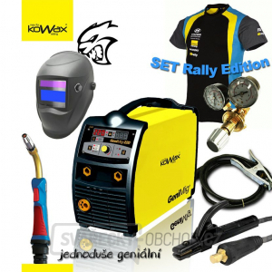 KOWAX GeniMig 220, Schweissinverter, Brenner 240A 3m, Kabel 3m, CO2 Ventil, Haube KWX3 SHIRT gallery main image