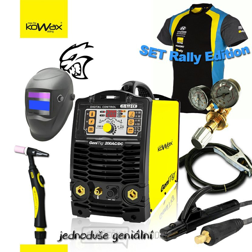 KOWAX GENITIG 200AC/DC HF SCHWEISSEN INVERTER DC TIG/MMA KABEL BRENNER VENTIL HAUBE SHIRT