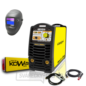 KOWAX GeniArc® 160EVO 3m Kabel Kukla Elektroden 2,5mm/2,5kg KOWAX GeniArc® 160EVO 3m Kabel Kukla Elektroden 2,5mm/2,5kg gallery main image