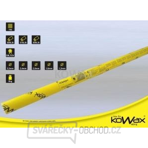 316LSi WIG 1,6mm Schweißdraht Kowax / 1 Stck.
