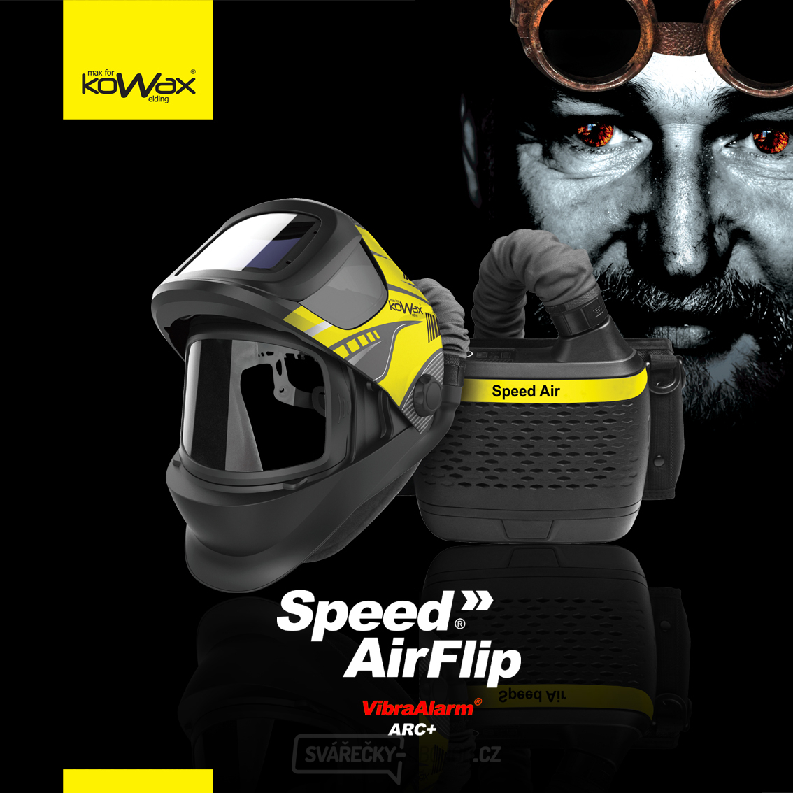 KOWAX Speed Air Hood Flip ARC Filter und Lüftungseinheit
