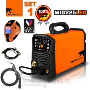 PANTERMAX MIG225LED Inverter-Schweißgerät MIG/TIG/MMA + Kabel 3m + Haube + Brenner PANTERMAX MIG225LED Inverter-Schweißgerät MIG/TIG/MMA + Kabel 3m + Haube + Brenner náhled