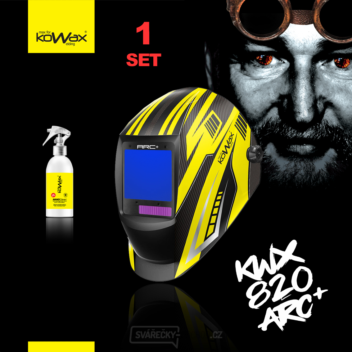 Selbsttrocknende Haube KOWAX KWX820ARC SET 1