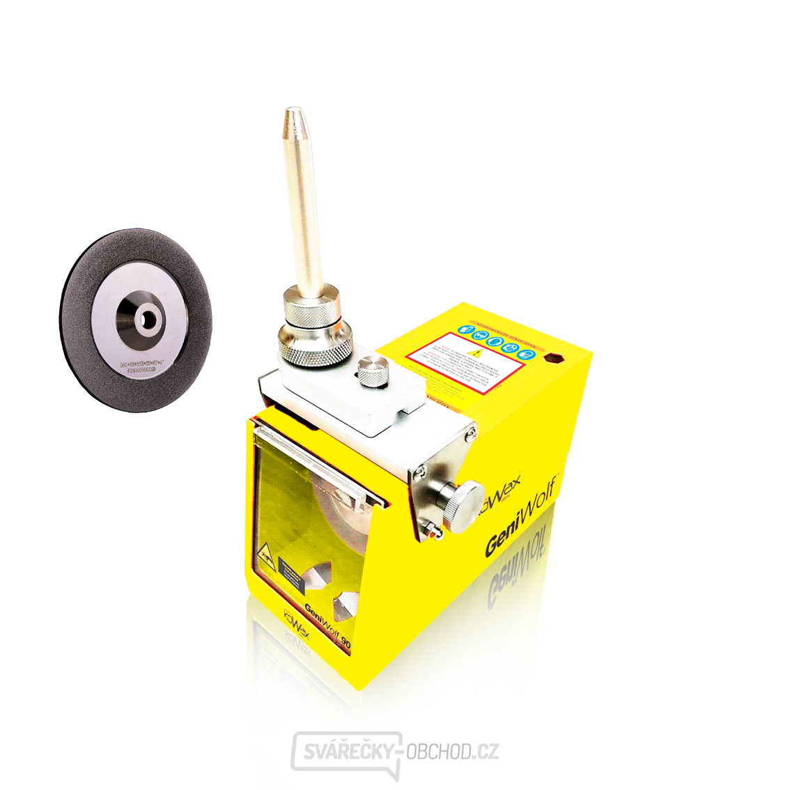 KOWAX GeniWolf®90 Wolfram-Elektroden-Schleifer SET 1