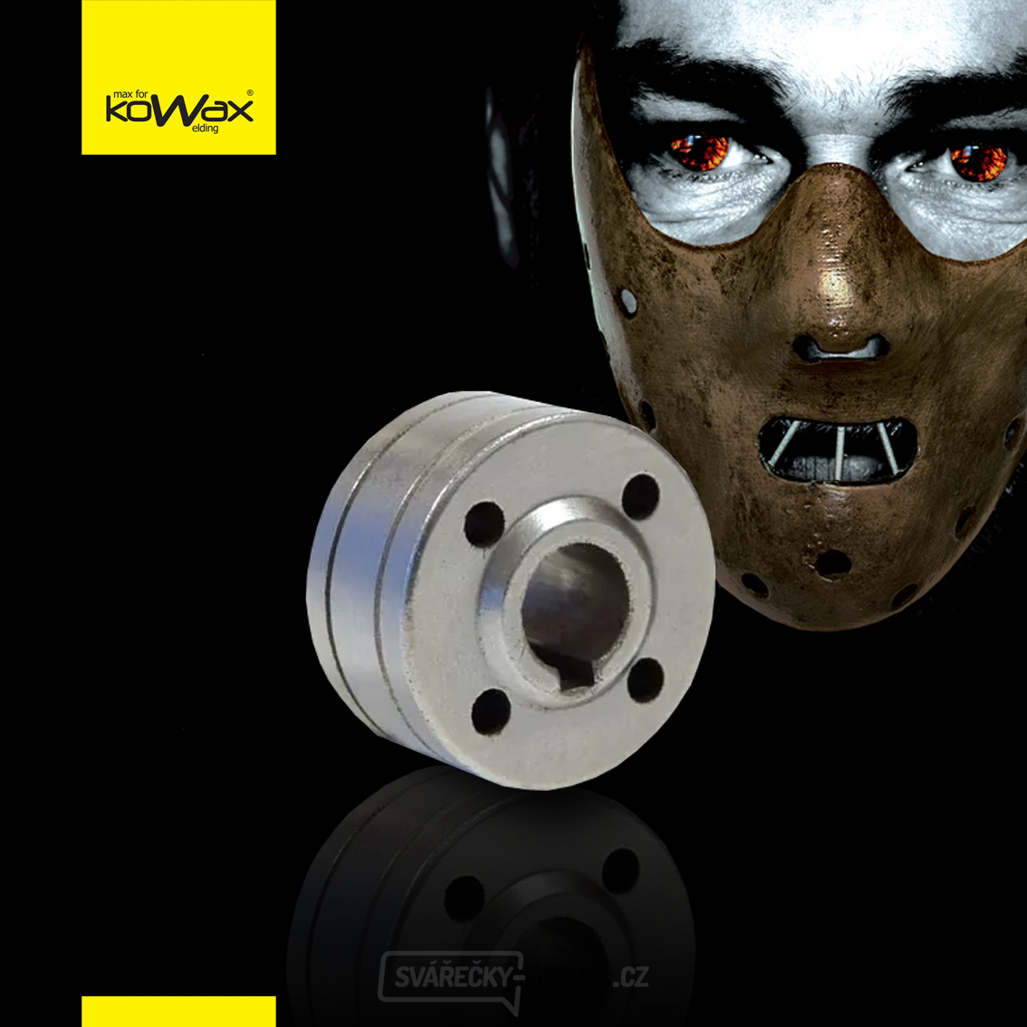 KOWAX GeniMig® 220LCD 0,8/1,0mm Riemenscheibenrohr