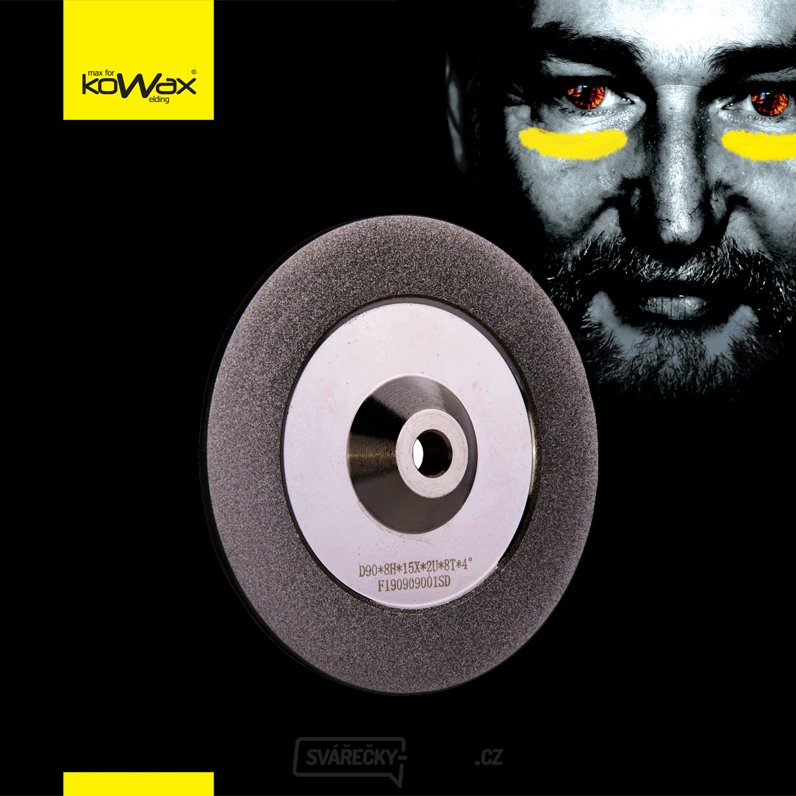 KOWAX GeniWolf®90-Schleifscheibe