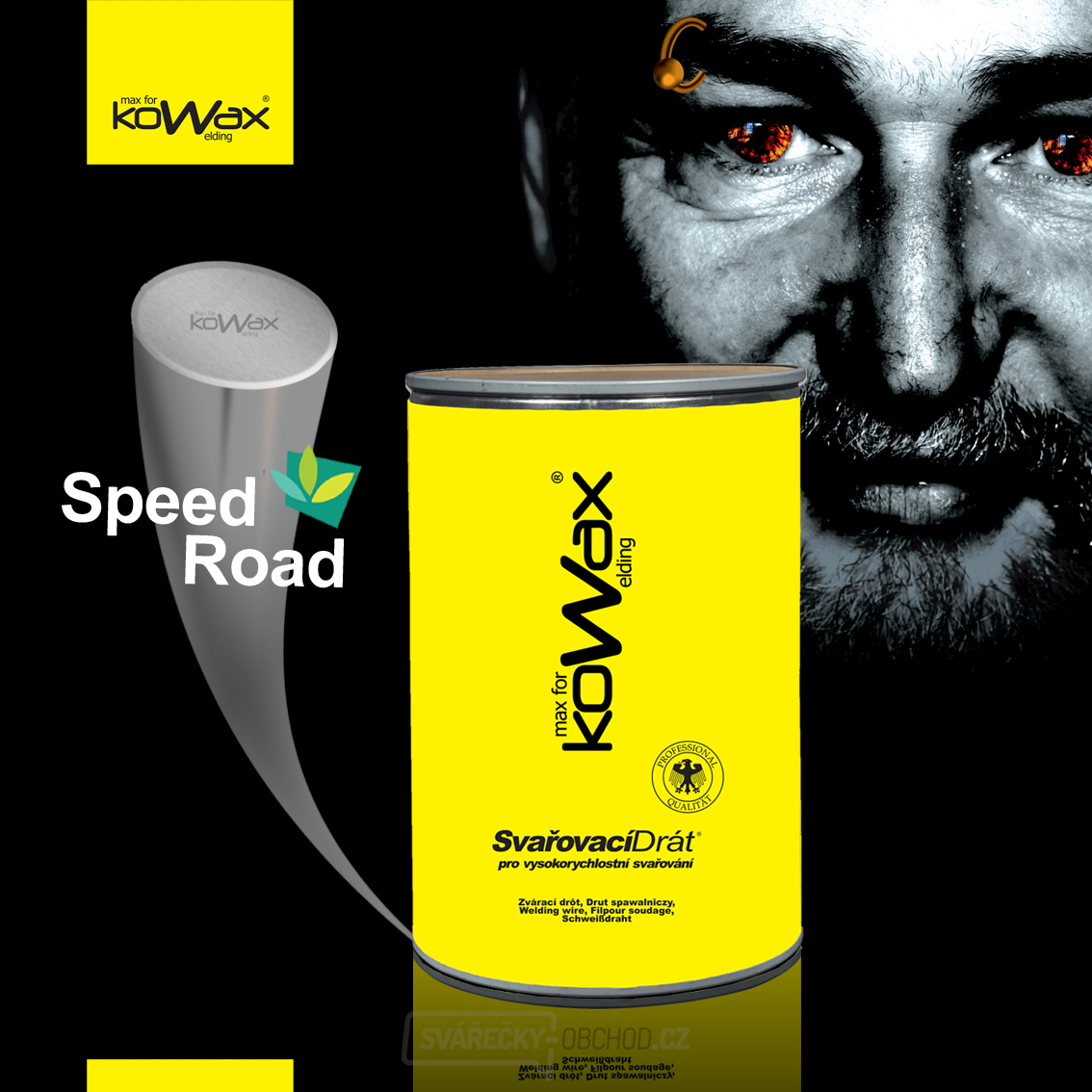 Schweißdraht KOWAX Speed Road G3Si1 1,0 mm Lauf 250 kg