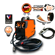 PANTERMAX MIG210Falco 2 – MIG/MMA-Inverter-Schweißgerät mit Helm, 2 m Kabel & 1 kg Draht PANTERMAX MIG210Falco 2 – MIG/MMA-Inverter-Schweißgerät mit Helm, 2 m Kabel & 1 kg Draht gallery main image
