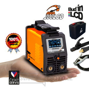 PANTERMAX MMA200LCD Inverter MMA/TIG Schweißer Kabel 2m Kunststoffgehäuse  PANTERMAX MMA200LCD Inverter MMA/TIG Schweißer Kabel 2m Kunststoffgehäuse  gallery main image