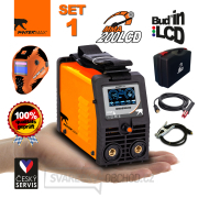 PANTERMAX MMA200LCD – MMA/WIG-Schweißgerät mit LCD, 2 m Kabel & Kunststoffkoffer Vorschau