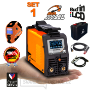 PANTERMAX MMA200LCD – MMA/WIG-Schweißgerät mit LCD, 2 m Kabel & Kunststoffkoffer PANTERMAX MMA200LCD – MMA/WIG-Schweißgerät mit LCD, 2 m Kabel & Kunststoffkoffer gallery main image