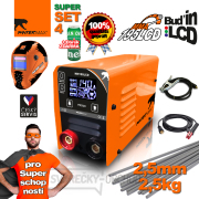 PANTERMAX MMA195LCD Komplett-Set – MMA/WIG-Schweißgerät mit 2,5 kg Elektroden & Zubehör Vorschau
