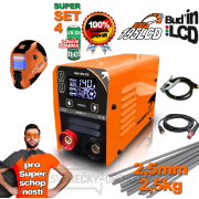 PANTERMAX MMA195LCD Komplett-Set – MMA/WIG-Schweißgerät mit 2,5 kg Elektroden & Zubehör PANTERMAX MMA195LCD Komplett-Set – MMA/WIG-Schweißgerät mit 2,5 kg Elektroden & Zubehör gallery main image