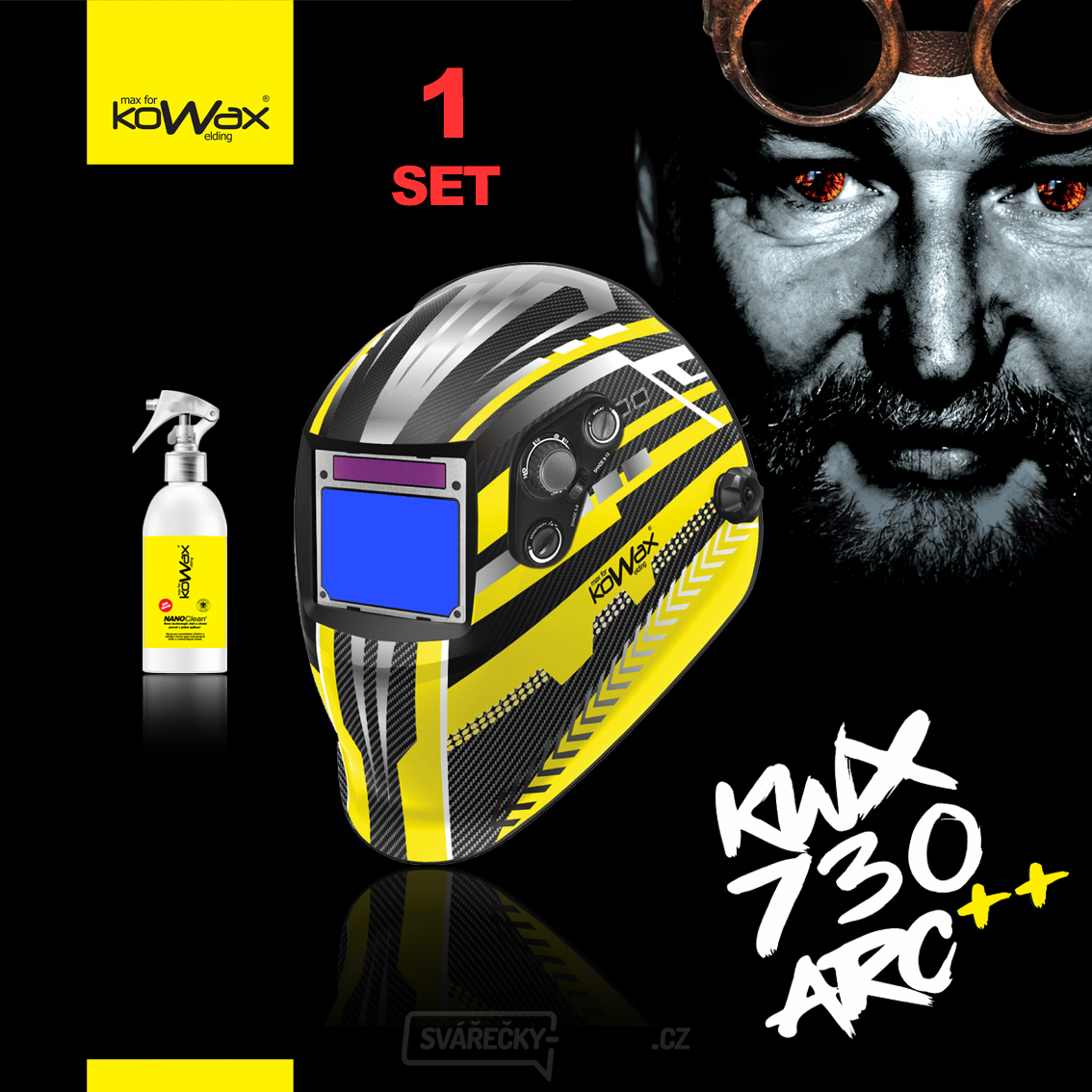 KOWAX Selbsttrocknende Haube KWX730ARC SET 1