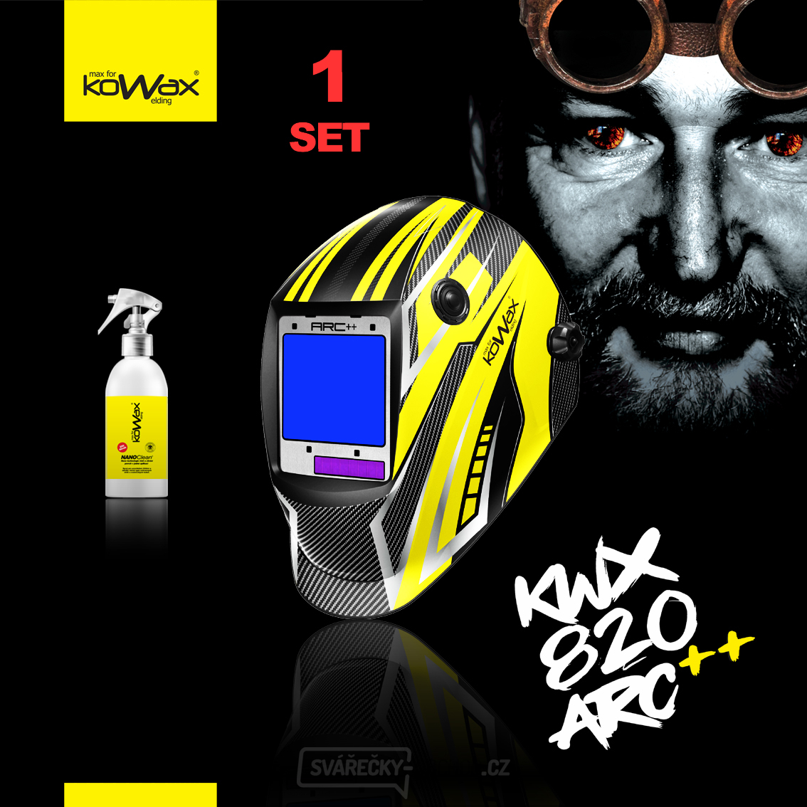 KOWAX Selbsttrocknende Haube KWX820ARC SET 1