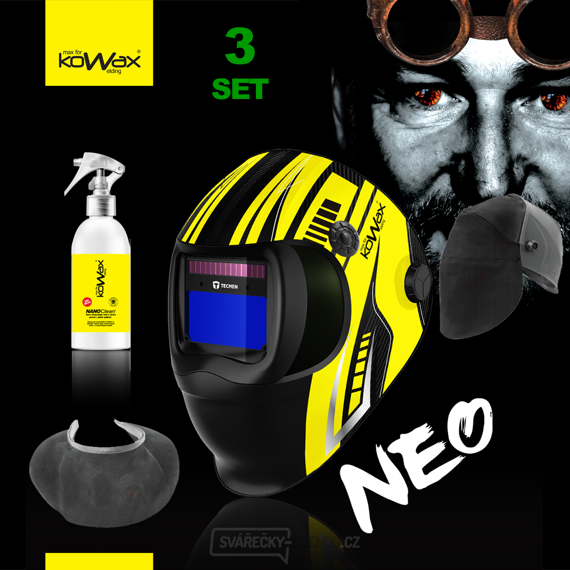 KOWAX Selbstvernebelnde Haube KWX940NEO SET3