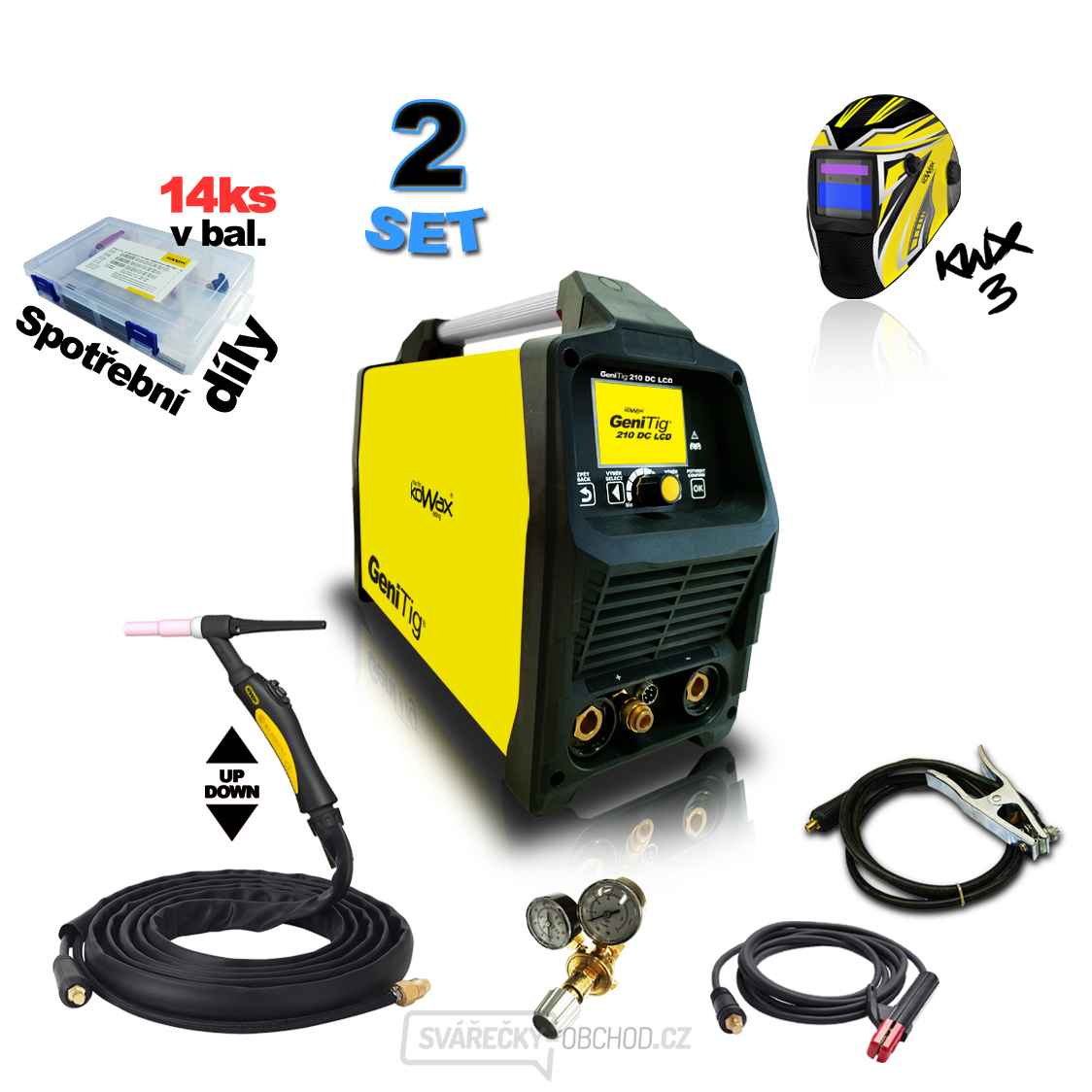 KOWAX GeniTig® 210DC LCD SET2