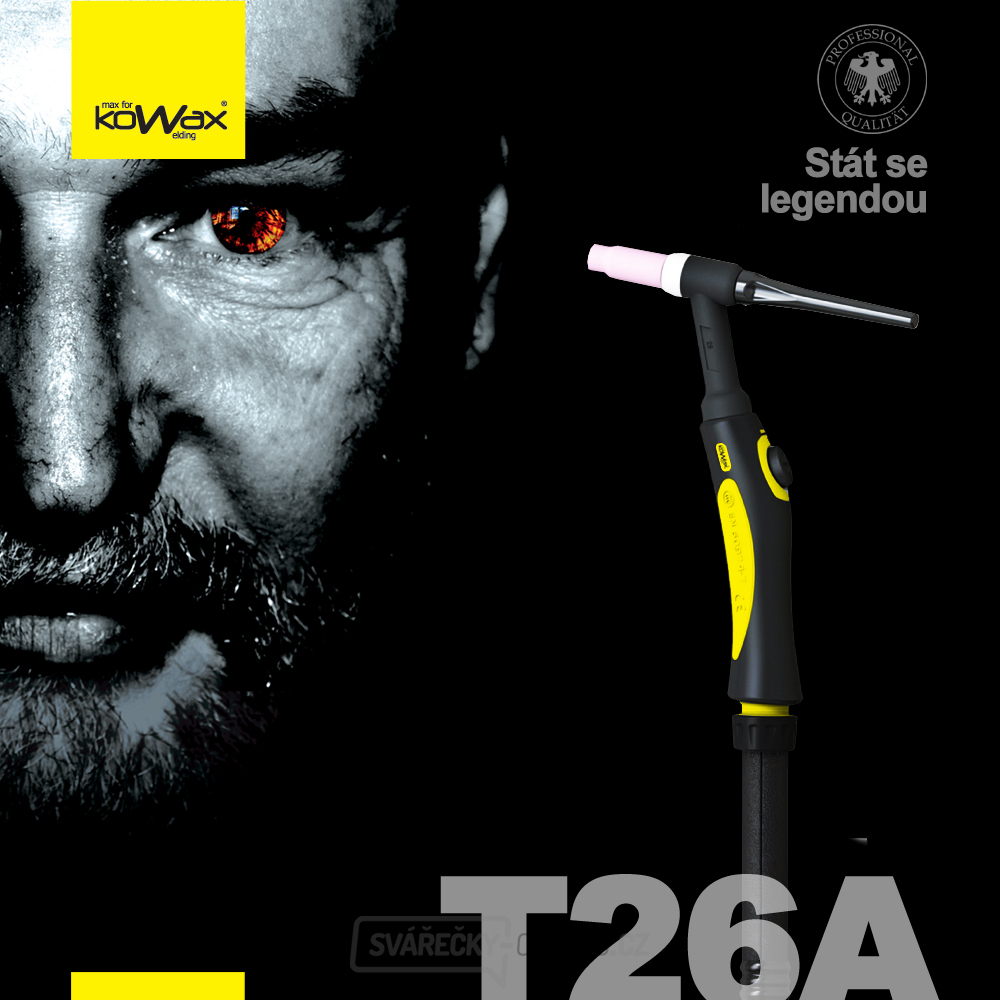 KOWAX WIG-Brenner T26A 8m-5pin